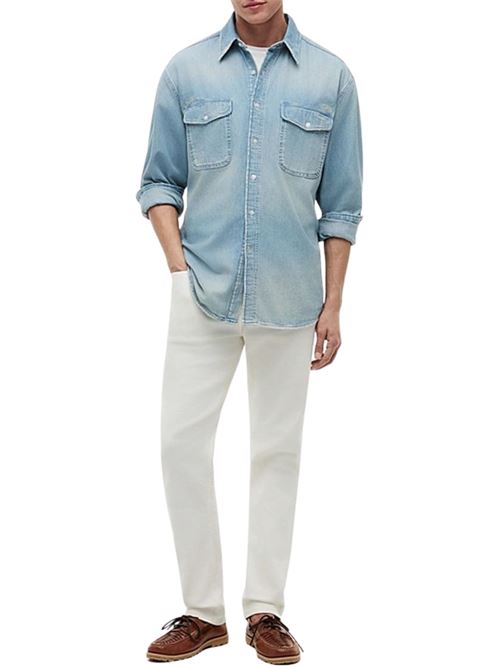 Camicia in denim relaxed fit Tommy Hilfiger | MW0MW434931BA